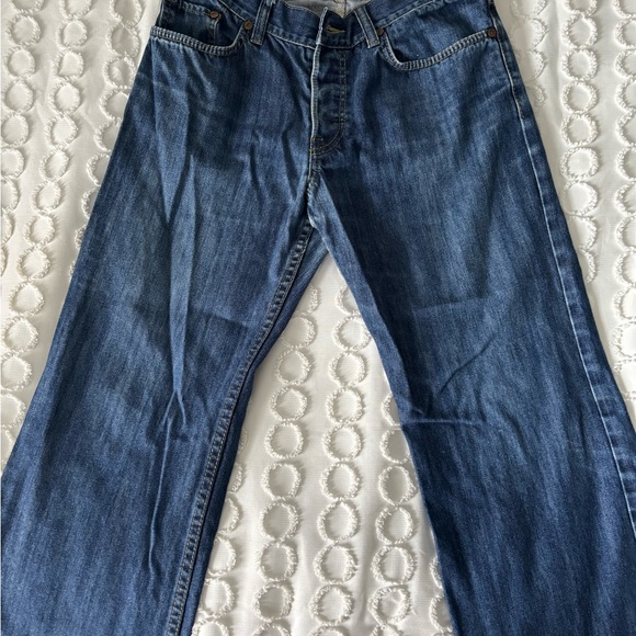French Connection Denim - French Connection Relaxed Fit Blue Jeans
